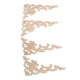 thumbnail image 5 of 4 apliques de esquina de madera decorativos tallados para puertas de armarios, camas, armarios y muebles., 5 of 14