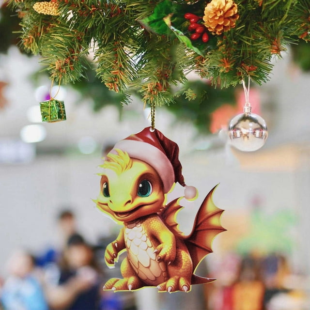 Hangs Christmas Baby Egg Acrylic Hanging Ornament for Tree Decoration Pendant
