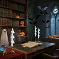 thumbnail image 6 of Ghost Shaped Candles Set, Decorative Halloween Candles for Parties Festive Holiday Celebrations Candles Set with 2 Candles, 6 of 8
