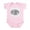 Petal Pink, variant on CafePress - Mud Monster Infant Bodysuit - Baby Light Bodysuit, Size Newborn - 24 Months