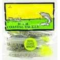 thumbnail image 2 of H&H Coastal Tackle 3" Cocahoe Minnow Softbait, Salt, Pepper & Chartreuse Tail, 2 of 5