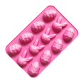 thumbnail image 3 of Easter Bunny Eggs DIY Chocolate Cake Baking Tool Silicone Molds, 3 of 4