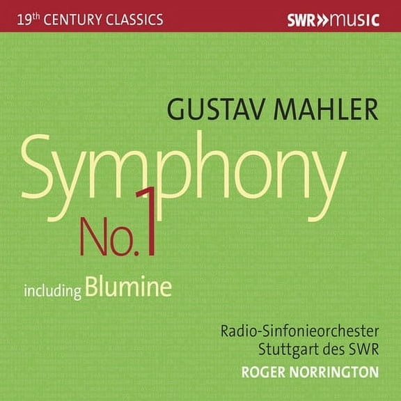 Mahler - Symphony 1 - Music & Performance - CD