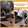 thumbnail image 6 of 12pcs Bearing Cover Replacement Rubber Caps for Trailer Wheel Hub Covers, 6 of 6