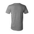 thumbnail image 3 of Camiseta unisex Bella + Lienzo CVC Jersey cuello en V DEEP HEATHER 3XL 3005CVC, 3 of 3