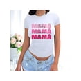 thumbnail image 1 of Playera Blusa De Mamá Hoy Mañana y Siempre – Amor Infinito en Cada Día Color Blanco Talla Extra Grande Marca Emil SaEs, 1 of 4