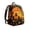 A003- D, variant on Lightweight Backpack for Travel Halloween Pumpkin Black Cat Print 16 Inch Quilted Halloween Fabric Casual Daypack Spooky All Over Print Fall Travel Daily Use, 1 Pack