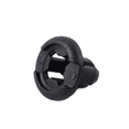 thumbnail image 4 of Car 10mm Hole Dia Plastic Rivets Fastener Push Pin Clips 150PCS, 4 of 9