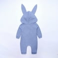 thumbnail image 6 of Toddler Kid Jumpsuit Pants Clothes Infant Baby Boys Girls Rabbit Ears Hooded Romper Jumpsuit Outfits Summer Jumpsuit For Girls Boys, 6 of 9