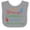 Heather and White, variant on Inktastic Farmer Like Mommy Boys or Girls Baby Bib
