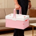 thumbnail image 1 of Birdeem Folding Storage Box with Handle, Collapsible Organizer for Car Trunk, Camping, Picnic and Home, Multi-Use Portable Container, 1 of 6