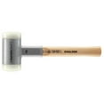 thumbnail image 1 of Halder SuperCraft Dead Blow Mallet, Non-Rebounding Mallet, Hard Nylon Inserts, Hickory Wood Handle with Overstrike Protector, 70mm, 4.9 Lbs., 1 of 4