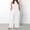 White, variant on Laipiong Womens Plus Size Jumpsuits 2026 Summer Casual Sleeveless Solid Color Wide Leg Rompers Baggy Stretchy Loose Fit Overalls with Pockets
