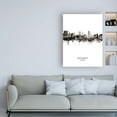 thumbnail image 3 of Trademark Fine Art 'Bucharest Romania Skyline Portrait II' Canvas Art by Michael Tompsett, 3 of 3