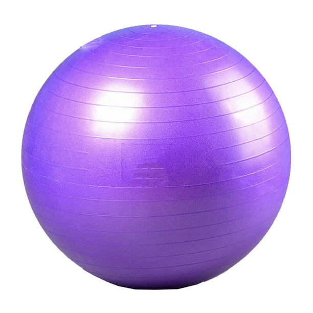 Pelota de Yoga Pelota de Ejercicio Ant-Burst Ball para Yoga, Parto, Entrenamiento de Entrenamiento - Púrpura 75cm Sunnimix Bola de ejercicio Bola de yoga