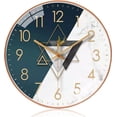 thumbnail image 1 of 30cm Silent Modern Design Wall Clock, Silent Mute Wall Clock Pendulum Wall Clock for Bedroom Kitchen Living Room, Digital Wall Clock for Office and Cafeteria, 1 of 5
