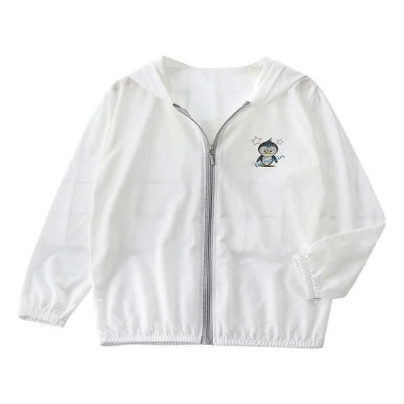 Boys Winter Coat 5t Toddler Summer Boys Girls Long Sleeve Sun Proof Clothing Breathable Light Coat Youth over Jacket