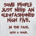 thumbnail image 3 of CafePress - High Five In The Face Light T Shirt - Men's Classic Graphic T-Shirt, 3 of 4