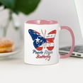 thumbnail image 3 of CafePress - Puerto Rican Butterfly Mug - 11 oz Ceramic Mug - Novelty Coffee Tea Cup, 3 of 4