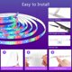 thumbnail image 1 of Bluetooth LED 10M LED Strip 5050 RGB LED Dormitorio Tira de luz flexible multicolor, controlado por la aplicación de teléfono inteligente, sincronizar con la función de ritmo / temporizador de música ZefeiWu 8390615444163, 1 of 1