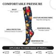 thumbnail image 2 of Sikiie Colorful Astronomy 1 Pairs Compression Socks for Men and Women 15-20 mmHg Running Support Socks, 2 of 7