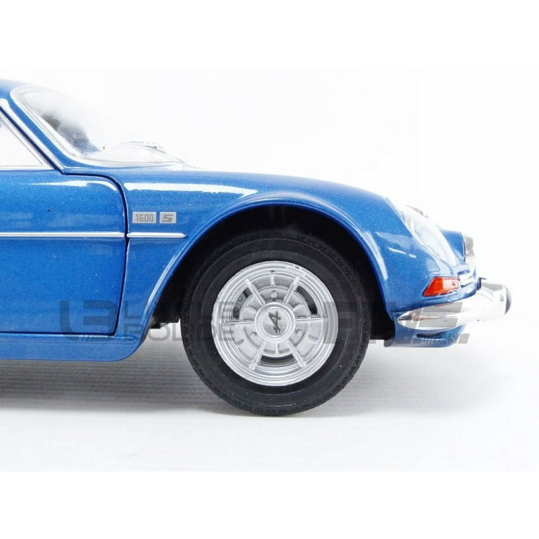 1969 Alpine A110 1600S Blue Alpine Metallic 1/18 Diecast Model Car by Solido