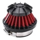 thumbnail image 4 of Filtro de aire 4 en 1 35 mm 42 mm 48 mm 50 mm de diámetro interior Limpiador para admisión de aire para Pit Bike Mini Bike Sport Utility Vehicle Rojo, 4 of 5