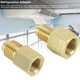 thumbnail image 4 of Vacío 2pcs 1/2acme Refrigerador De Latón Adaptador Refrigerante De La Bomba De Vacío Accesorio, 4 of 7