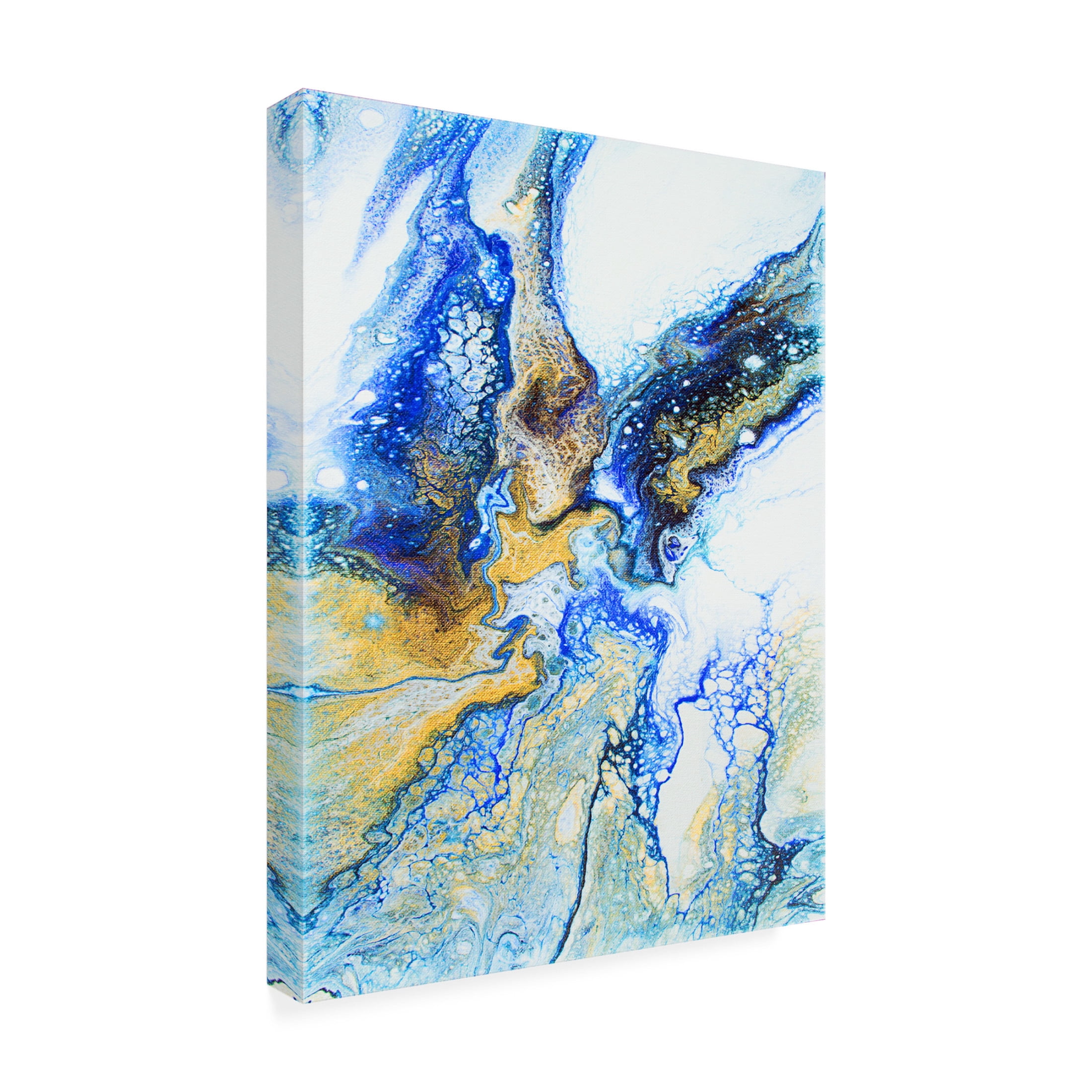 Trademark Fine Art Alyson Storms  Ocean Jasper Canvas Wall Art