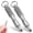 Silver, variant on 2-Pack Valve Core Removal Tool Keychain – Stainless Steel Tire Valve Stem Wrench for Bicycle Car Motorcycle Repair