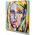 thumbnail image 1 of Designart - Portrait de Femme en Ce Moment - Impression de Peinture Charmant sur Toile Enveloppée, 1 of 2