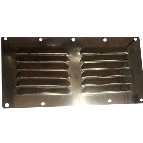 Plato de cubierta Sea Dog Line 331400-1 de acero inoxidable, 23 x 12 cm