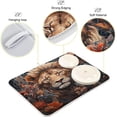 thumbnail image 4 of Coolnut Lion Dish Drying Mat for Kitchen, 18 x 24 Inch Microfiber Absorbent Dish Drying Pad, Machine Washable Kitchen Counter Protect Mats Home Decor, 4 of 7