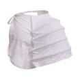 thumbnail image 3 of Petticoat Crinoline Underskirt Half Bustle Style for Women's Cosplay Themed Party Gown Accessory, 3 of 9