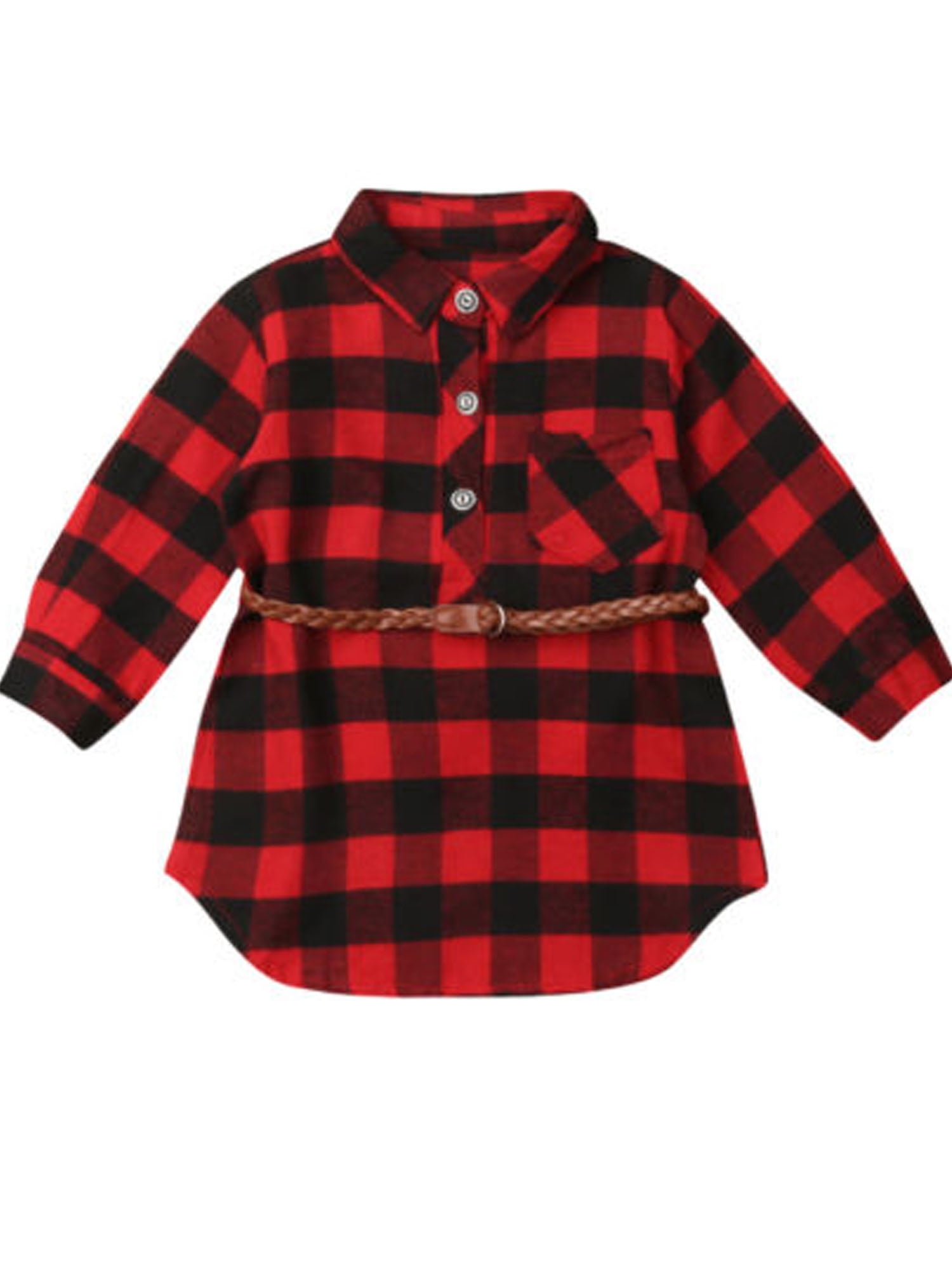 tartan baby girl outfit