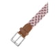 thumbnail image 2 of Cinturones trenzados elásticos unisex Inspire Chic, cinturón de golf de tela elástica multicolor para hombres y mujeres 41.3x1.1" (LxA) Estilo-3, 2 of 6