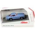 thumbnail image 3 of Mercedes Benz 300 SL Blue with Red Interior 1/64 Diecast Model Car by Schuco, 3 of 3