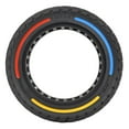 thumbnail image 2 of 1Pc 9.5X2.50-6.1 Colorful Solid Tire Rubber Tires Replacement Tires for Niu Kqi3 Electric Scooters Bicycle Accessories Color, 2 of 9