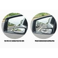 thumbnail image 5 of 360° Rotating Frameless Car Blind Spot Mirror - HD Glass Wide-Angle Rearview for SUV Sedan Lane Change Safety Adhesive Installation, 5 of 9