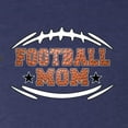 thumbnail image 2 of Wild Bobby, Football Mom, Sports, Women Tri-Blend Racerback Tank Top, Vintage Navy, Small, 2 of 4