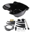 thumbnail image 2 of Adjustable Height Hair Basin,Portable Hair Basin with Stainless Steel Support Pipe Fully Adjustable Bowl for Salon Use, 2 of 8