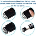 thumbnail image 5 of HQRP Remote Key Fob Shell Case Keyless Entry W/ 4 Buttons for Mazda 3 / CX-9 2010 2011 2012 2013, 5 of 7