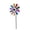 Colorful, variant on Metal Wind Spinner Yard Stake, Wind Sculptures Spinners Yard Decor Pinwheel, Colorful Rustic Windmill Rotating Garden Ornament for Yard, Lawn, Patio,Red,73cm/28.74in