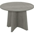 thumbnail image 5 of Lorell Weathered Charcoal Round Conference Table (llr-69589), 5 of 6