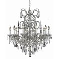 thumbnail image 1 of Elegant Lighting Athena 30" 10 Light Royal Crystal Chandelier, 1 of 1