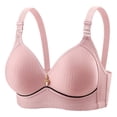 thumbnail image 2 of Xdegoge Wireless Bras with Support and Lift for Women Plus Size Comfort Full Coverage Elegant Adjustable Straps Bra No Underwire Padded Wireless Bralettes, 2 of 5