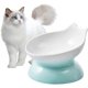 thumbnail image 3 of Elevated Anti Vomiting Cat Bowl, Tilting Cat Bowl, Ceramic Bowl for Flat Faced Cats, Small Dogs, Protects Pets' Spine, 3 of 4