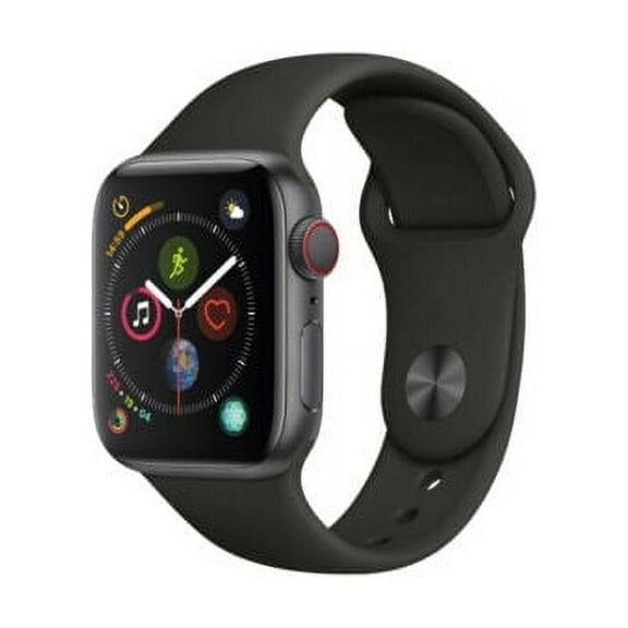 Pre-Owned Apple Watch Series 5 GPS 44 mm Space Gray Aluminium Black Sport Band ( )