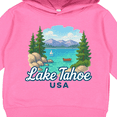 thumbnail image 3 of Inktastic Lake Tahoe Scenic View USA Toddler Hoodie, 3 of 4