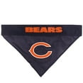 thumbnail image 2 of Pets First NFL Chicago Bears Dog Bandana - Licensed, Reversible Pet Bandana - 2 sided Bandana, 2 of 4